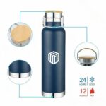 Quarice Stainless Steel Water Bottle - 20 OZ - Image 2