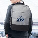 Moran Two Tone Travel Laptop Backpack - Image 2