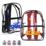 Leith Clear Backpacks
