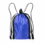 Vania Reflector Drawstring Backpacks - Image 4