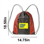 Curvo Drawstring Backpacks - Image 3