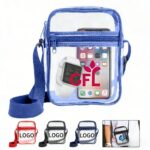 Cottrell Clear PVC Crossbody Shoulder Bag