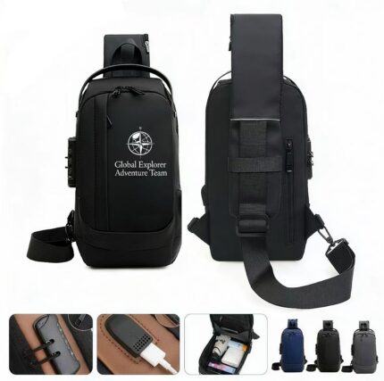 Ridge Sling Bag With Lock