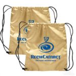 Shiny Drawstring Backpacks