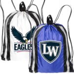 Vania Reflector Drawstring Backpacks