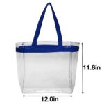 Tess Clear Tote Bag - Image 3