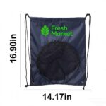 Amor Ball Carrier Drawstring Backpacks - Image 3