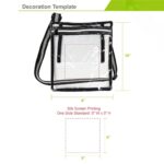 Calor Clear Crossbody Bag - Image 3