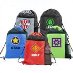 Vesic Drawstring Backpack