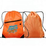 Milta Drawstring Backpacks - Image 2