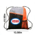 Laya Drawstring Backpacks - Image 2